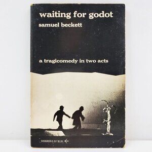 Waiting for Godot Beckett 1954 Grove Press First Edition 50th Print PB Book